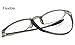 Mcoorn Lightweight Reading Glasses,Flexible(Memory Plastic) Readers, Men and Women