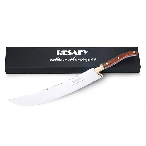 Resafy Champagne Saber With Gift Box Champagne Sparkling Wine Knife Champagne Sword Champagne Opener
