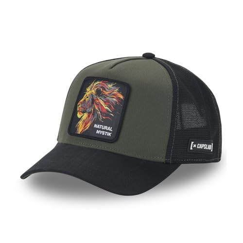 Casquette ajustable originale avec filet respirant style Mystik Lion