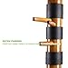 Geniqua Natural Walnut Wing Chun Wing Chun Dummy Adjustable Height Mook Yan Jong Practice Training IP Man Tripod Standing 3 Striking Pad