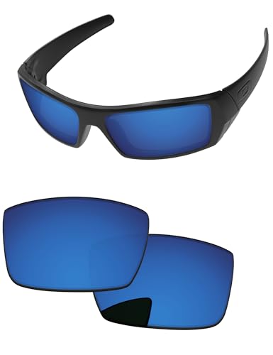 Image of Replacement Lenses for Oakley Gascan OO9014 60mm Sunglass - Precision Fit, UV Block & Impact Resistant