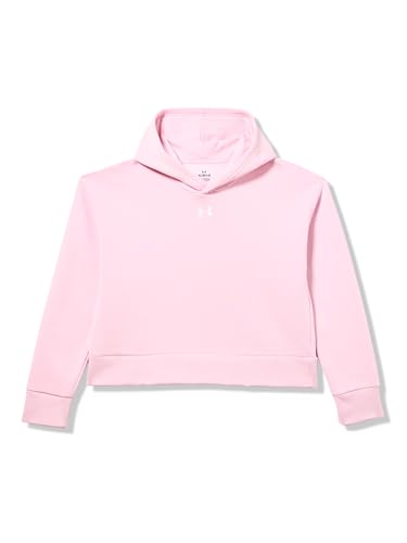 Under Armour girls Rival Fleece Crop Hoodie