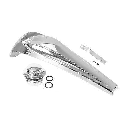 Protège-réservoir moto haut de gamme chrome pour console CVO