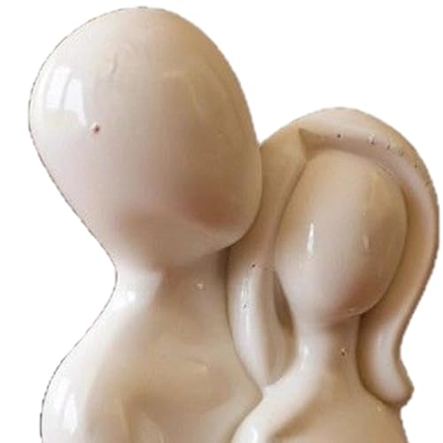 Statue de couple en résine décoration maison moderne abstraite