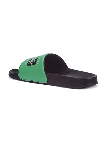 Image of hummel TREFF MEN SLIDERS Comfortable Cushioned Sole Arch Support Durable Lightweight Flexible Trendy Style Flip flops and Slippers Slides for Men Daily use Chappal