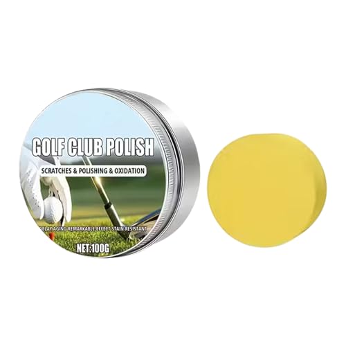 Kit de limpieza de palos de golf con pasta de reparación de 100g para el mantenimiento del set