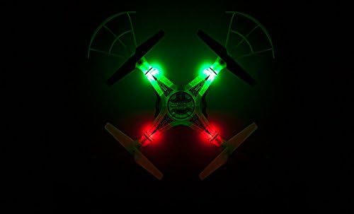 World Tech Toys Striker-X Glow-In-The-Dark 2.4Ghz 4.5Ch RC HD Camera Drone