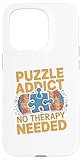 Photo Gallery custodia per iphone 15 pro puzzle addict no therapy needed puzzle divertente Photo Gallery custodia per iphone 15 pro puzzle addict no therapy needed puzzle divertente