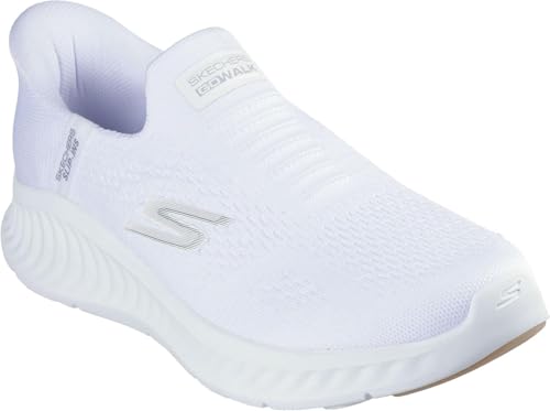 Skechers - Mens Go Walk Now Slip On Shoes, Color White, Size: 12 XW US