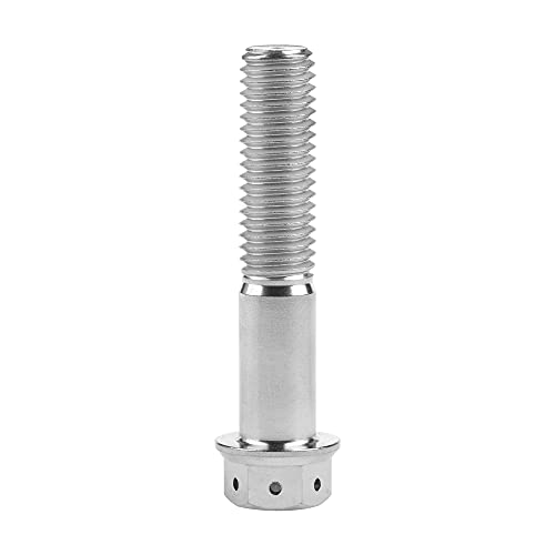 Vis à tête hexagonale M10 en acier argenté de haute précision pas 1,25 mm