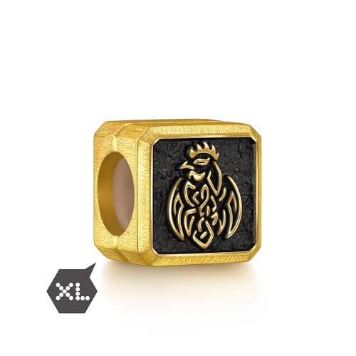 Image of CHOW SANG SANG 999 Gold Charme Chinese Zodiac Charm Bracelet for Men 19cm
