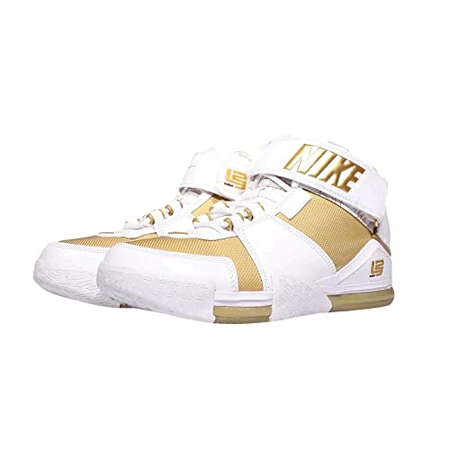 Nike Mens Lebron 2 DJ4892 100 Maccabi Tel Aviv - Size 10 White/Metallic Gold3