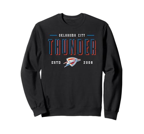 NBA Official Oklahoma City Thunder Negative Space Sweatshirt
