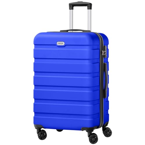 AnyZip Luggage PC ABS Hardside Lightweight Suitcase with 4 Universal Wheels TSA Lock Checked-Medium...