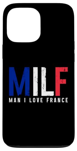 M.I.L.F. Man I Love France Pride Funny French Flag Case for iPhone 13 Pro Max