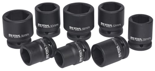 SW-Stahl Krafteinsatz 3/4 Zoll – 36mm Lang, Schlagschrauberfest Aus Chrom-Molybdän