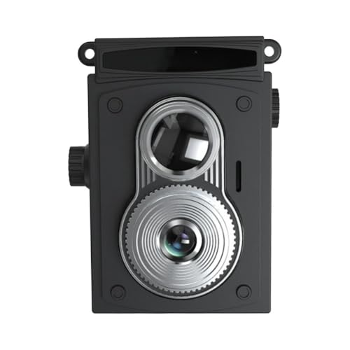 Appareil photo numérique compact 1080p LCD 1,3 pouce mini caméra ABS portable noire