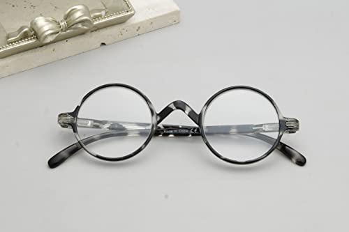 Image of Eyekepper Reading Glasses for Men, Large Round Readers Women Oval | Mens Womens Cheaters, Reader Eyeglasses, All-Day Comfort Spring Hinges, Scratch Resistant for Work /Crafts