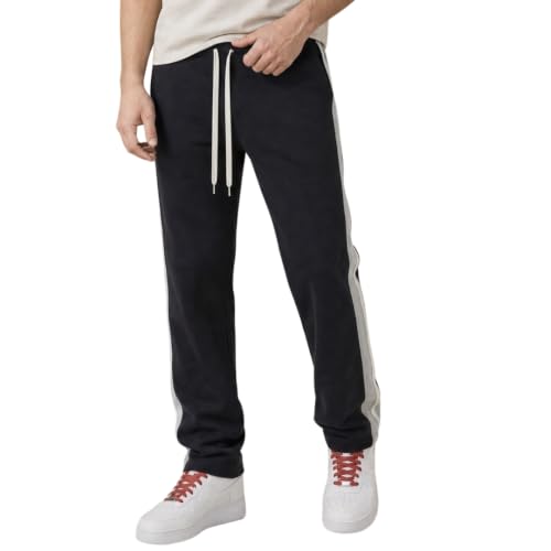Image of Nobero Joggers for Men | Trackpants for Men | Elasticated Waist with Drawcord | Soft & Breathable Fabric | Casual Everyday Wear