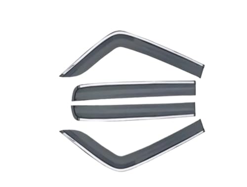 CMJAHU Ajuste for Great Wall GWM WEY Tank 300 2021-2024, Visera for Ventana, Protector contra la Lluvia, Deflector, protección contra la Intemperie, toldo Moldeado, Refugio, Accesorios for Coche