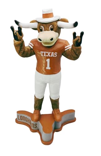 Estatua Mascota Bevo Texas Longhorns NCAA 12 Pulgadas miniatura 5