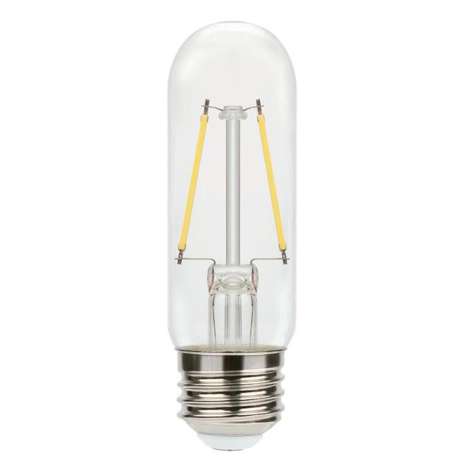 Westinghouse Lighting 5339000 3 5 Watt 60 Watt Equivalent T10 Dimmable Clear Filament LED Light Bulb Medium Base