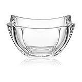Mikasa Baron Crystal Square Bowl, 8 Inch