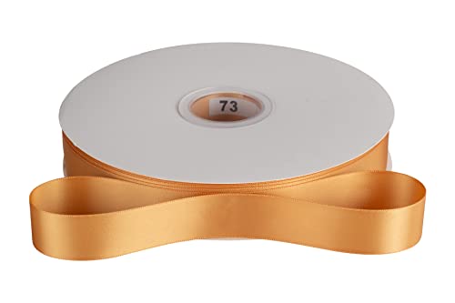 Double Faced Satin Ribbon, 25mm X 91M, Solid Polyester Ribbon for Gift Wrapping Crafts, Wedding Party Ceremony Decoration - Image 3