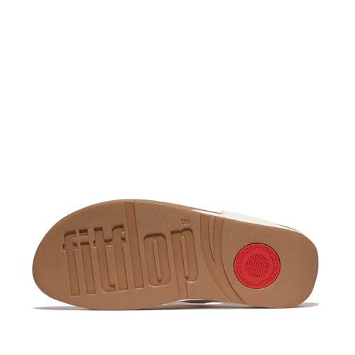 Image of FitFlop Lulu Chunky-Snaffle Leather Toe-Post Sandals