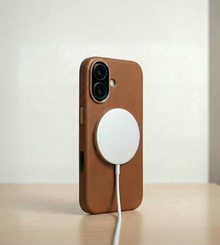 Housse cuir iPhone 17 marron étui protection Pack & Smooch végétal - 6