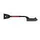 WOHPNLE 2 Pack Snow Brush and Detachable Deluxe Ice Scraper with Ergonomic Foam Gripfor Car Window, Snow Removal Tool, Snow Brush for Cars, Trucks, Suvs (Grey Red)