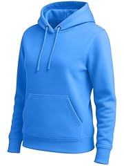 Sea Blue Pullover Hoodie for Women
