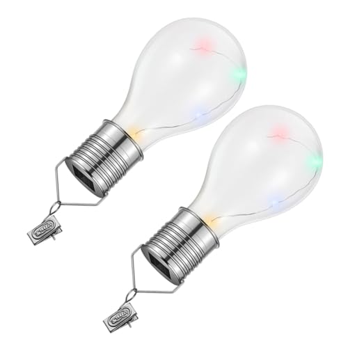 Ampoules LED solaires suspendues à faible consommation et sans cablage pour jardin