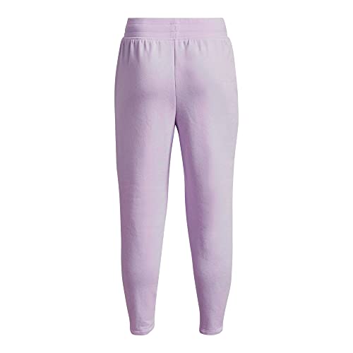 Under Armour Girls Rival Fleece Crop Pant2