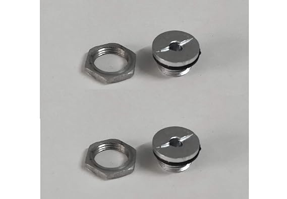 Aluminium Safety Valve For Pressure Cooker – Ideal For Prestige/Pigeon & Similar Brands (Set Of 2), Multicolor, 5 Liter