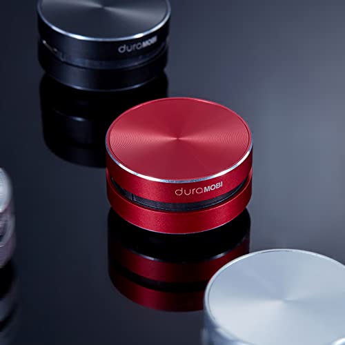 Henniu Bone Conduction Speakers - Wireless Portable Mini Loud Stereo Sound Box with Built-in Mic (Red, 1pcs)