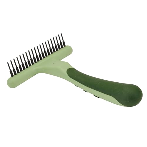 Coastal Pet - Safari Dog Undercoat Rake - Dog Grooming Rake - Gentle Dematting Comb for Dogs - Effective Deshedding Comb - Pet Grooming Tools - Single Row