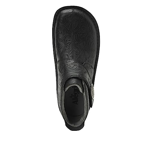 Alegria Womens Caiti Night N Gale Leather Ankle Boots 7-7.5 Wide Width US4
