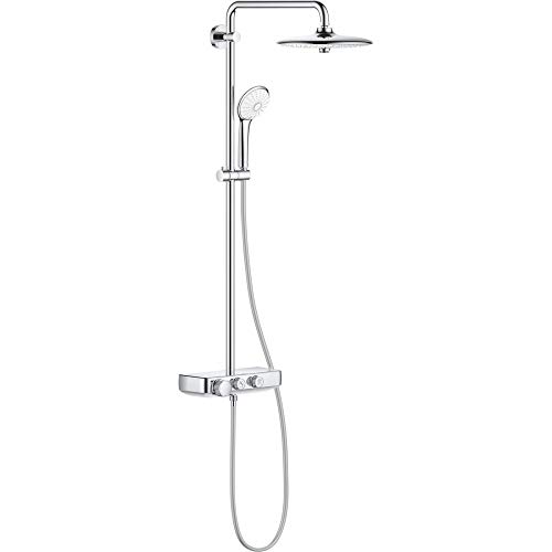 GROHE Colonne de douche avec mitigeur thermostatique Euphoria SmartControl System 260 mm Mono 26509000 Chromé