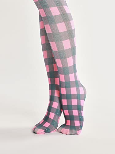 Image of Sahabowi Women Tights, Opaque High Waist Pantyhose, Vintage Control Top Stockings