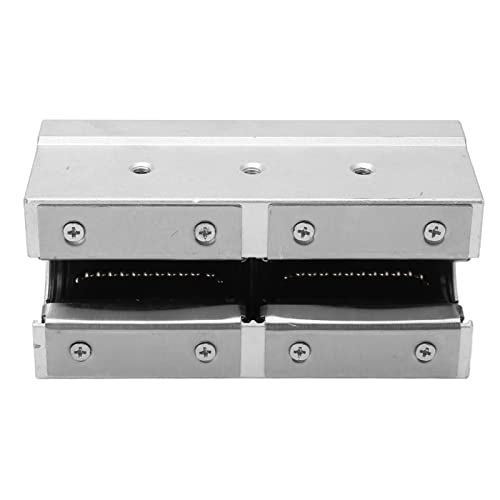 Cocoarm Bloc d'oreiller à Roulement Linéaire en Alliage d'aluminium et Acier à Roulement Bloc de à Mouvement Linéaire SBR30LUU 30 Mm à Faible Friction Ajustement Lisse pour Tour de Fraisage de