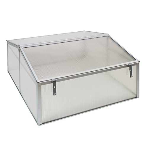 Alu Frühbeet Gewächshaus Gartenhaus Treibhaus Tomatenhaus...