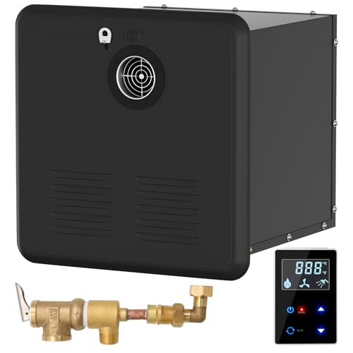 Image of RV Tankless Water Heater,65000 BTU, Instant Hot Propane Gas Water Heater, DC 12V Power, On Demand Instant Hot Water Heater,Multi-Protection for RVers' Everyday Use