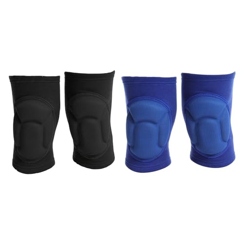 SECRET DESIRE 2X Knee Brace Adult Shockproof Knee Protector For Volleyball Tennis Football Black