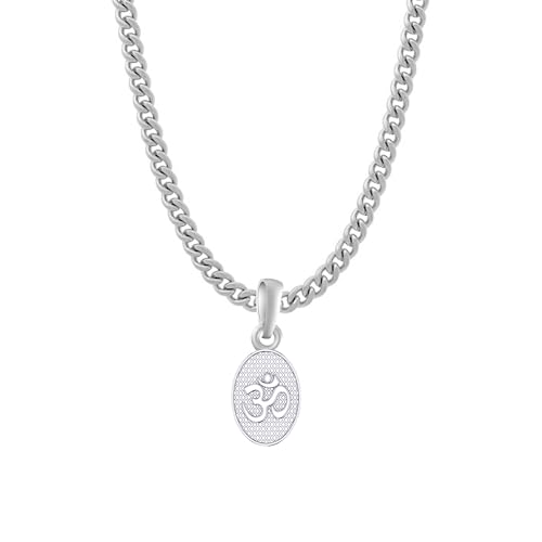 Pendentif OM collier spirituel argent 925 pour votre séance yoga et méditation