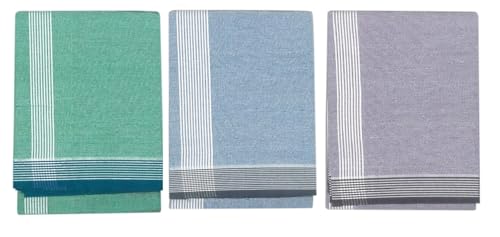 Image of Men's Cotton Lungi | Traditional Indian Wear | Soft & Breathable Checked Lungis for Daily Comfort, Home Wear & Casual Use | Free Size Wrap