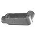 Conduit Outlet Body w/Cover,1 in.