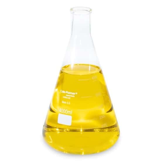 cole-parmer elementos Erlenmeyer, cristal, 4000 ml, 1/pk