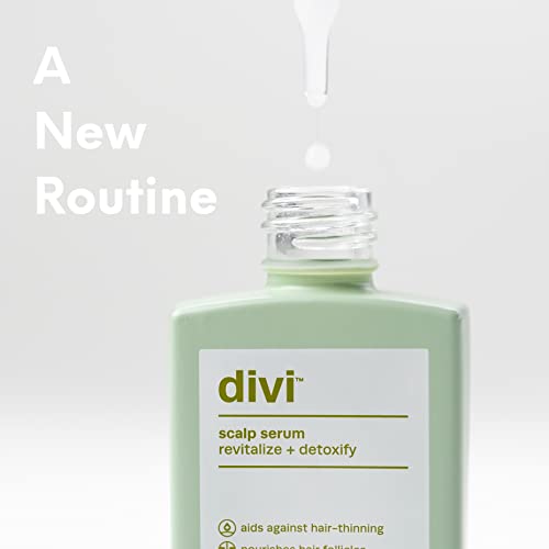 divi Scalp Serum, Revitalize and Detoxify, Aids against hairthinning