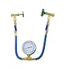 Wisepick R290 and R600A Charging Hose and Gauge Set with Can Tap and Shut Off Valves #1